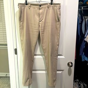 Very Nice Khaki Performance Dress Pants 38x30